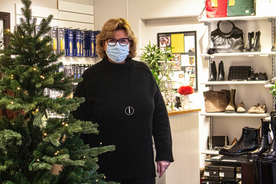 TØFT: I fjor var pandemien vanskelig for Rolfsen. I år går det bedre. Julebyen