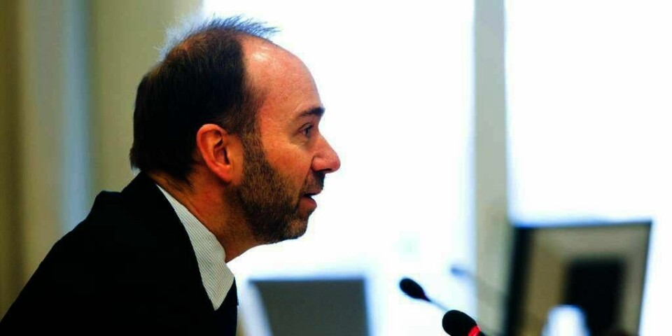 DYR: Trond Giske er den dyreste statsråden i bruk av mobiltelefon.
