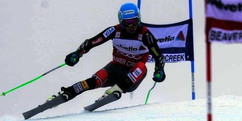 SUVEREN: Ted Ligety fra USA ble suveren vinner i storslalåm på søndag. Det skjedde i Beaver Creek i USA.