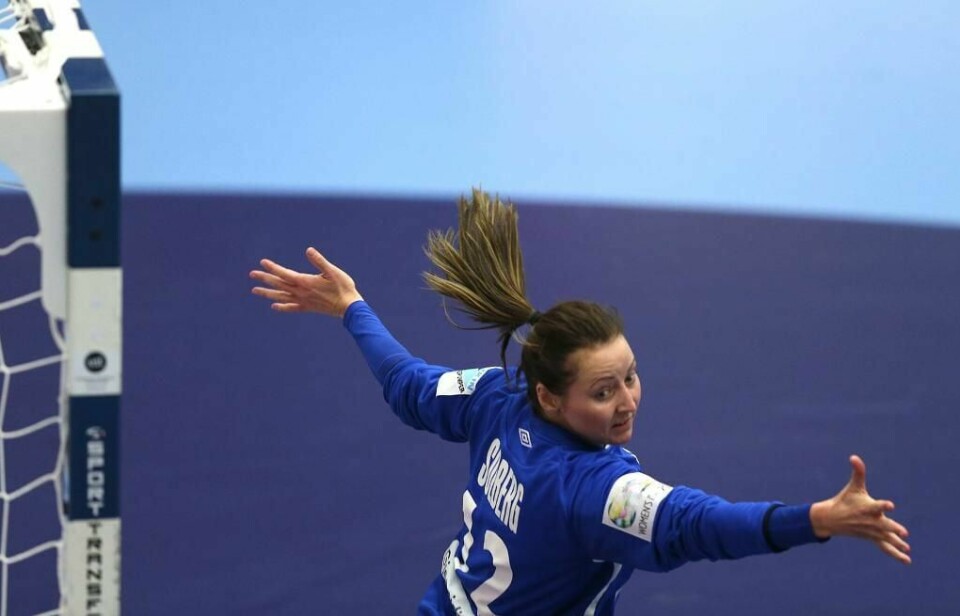 VRAKET: Målvakt Silje Solberg får ikke bli med den norske håndball-troppen til Tyskland. Hun ble ikke tatt ut til VM-laget.