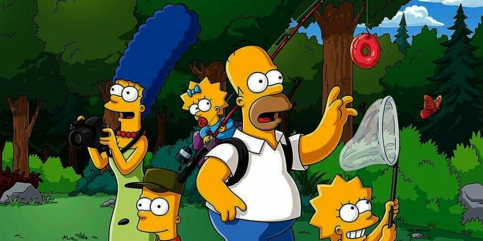 FORTSETTER:  Smultringene holder Homer Simpson i form til to nye sesonger. Det forteller tegneserie-stjernen til kanalen Fox.