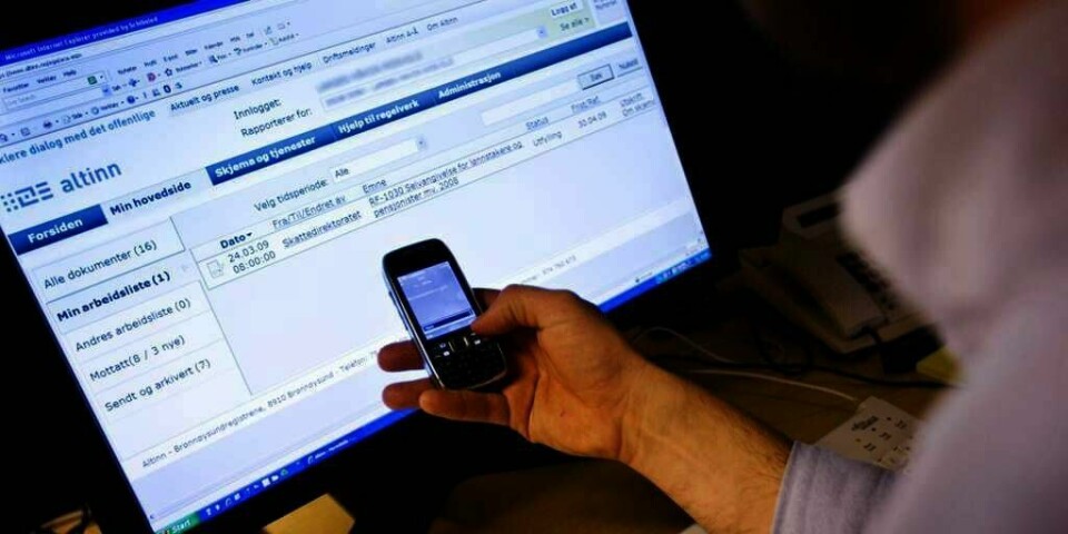 KLAR: Nesten 900.000 personer kan sjekke selvangivelsen onsdag 19. mars. Der kan de blant annet se om de har betalt for mye eller for lite skatt.