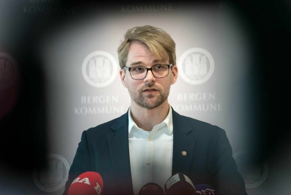 BYRÅDSLEDER: Roger Valhammer er byrådsleder i Bergen. Han anbefaler alle å ha få nærkontakter.