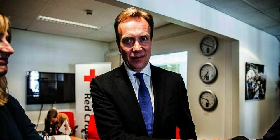 BRENDE: Utenriksminister Børge Brende vil at norske folk i Nepal skal bli der. De kan hjelpe dem som trenger det.