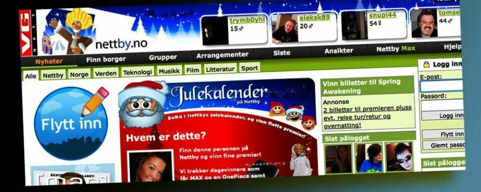 MØTEPLASS:Mange overgripere møter barn på nett-samfunnet Nettby. Det mener politiet.