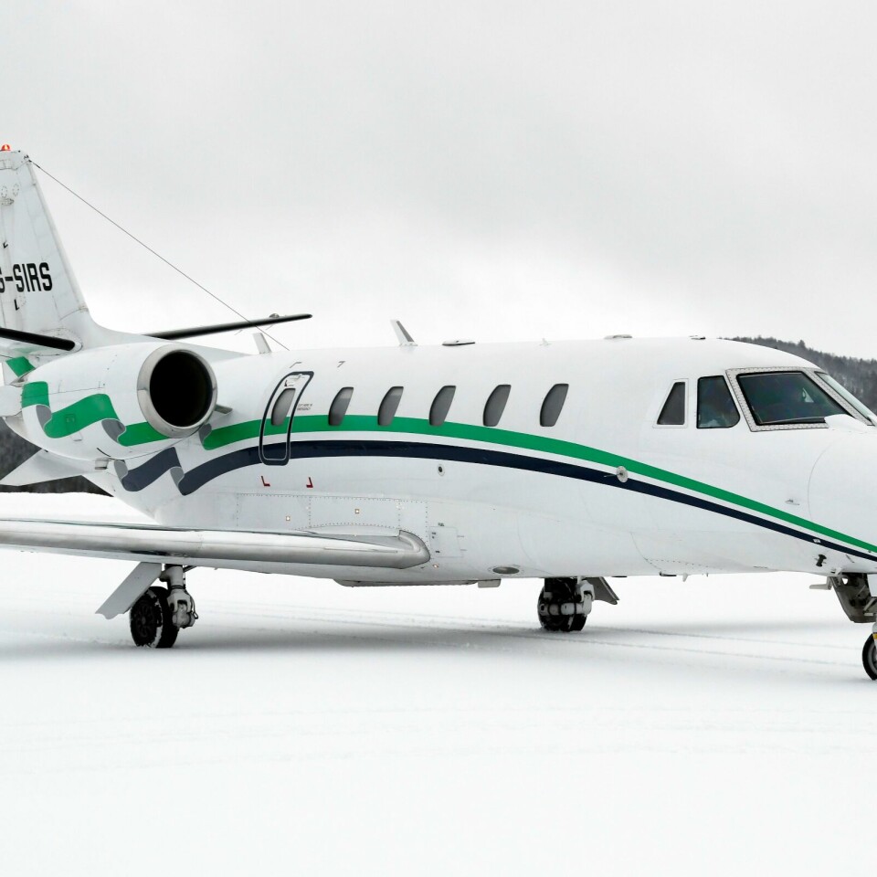 FLY: Illustrasjonsbilde av et privatfly. Illustrasjonsbilde av et privatfly.Foto: Rune Stoltz Bertinussen / NTB