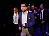 Bildet viser Sverigedemokraternas Jimmie Åkesson som smiler under valgvaken.Foto: Stefan Jerrevång/ TT / NTB