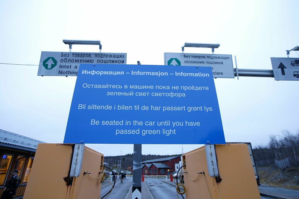 Trafikken av russiske menn over Storskog har økt, opplyser politiet. Trafikken av russiske menn over Storskog grensekontrollsted har økt, opplyser politiet. Foto: Vidar Ruud / NTB