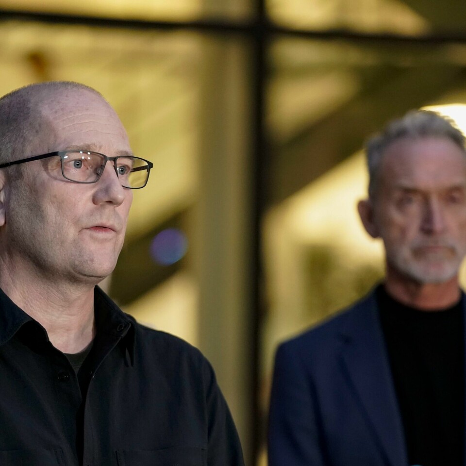 UENIGE: Lærerne og KS slet med å bli enige. Regjeringen stoppet streiken. På bildet er Steffen Handal fra Utdanningsforbundet og KS-leder Tor Arne Gangsø. Bildet viser Steffen Handal i Utdanningsforbundet og KS-leder Tor Arne Gangsø.