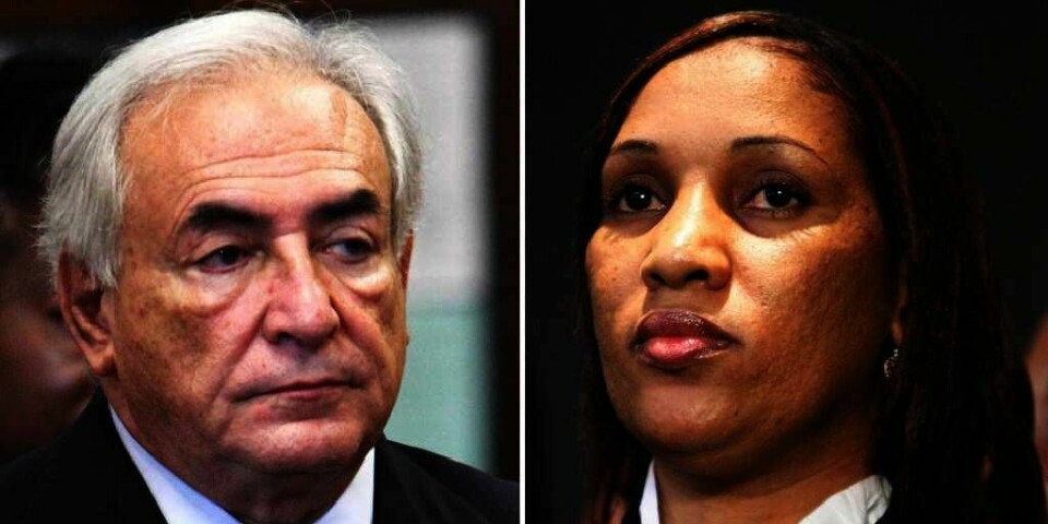 AVTALE: Mandag blir det trolig gjort en avtale mellom Dominique Strauss-Kahn og stuepiken som anklaget ham for voldtekt. Nafissatou Diallo hadde saksøkt mannen.