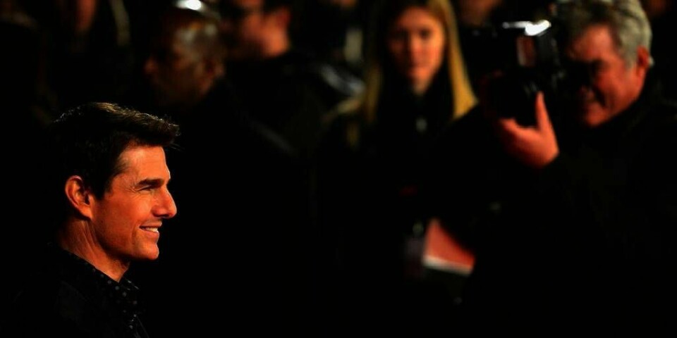 BESØK: Skuespilleren Tom Cruise besøkte Sverige. Der snakket han om sin siste film «Jack Reacher».