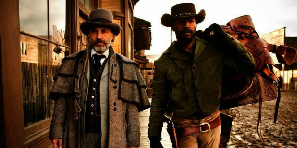 NY: Christoph Waltz (til venstre) spiller mot Jamie Foxx i «Django Unchained». Rollen ble skrevet spesielt for Waltz.