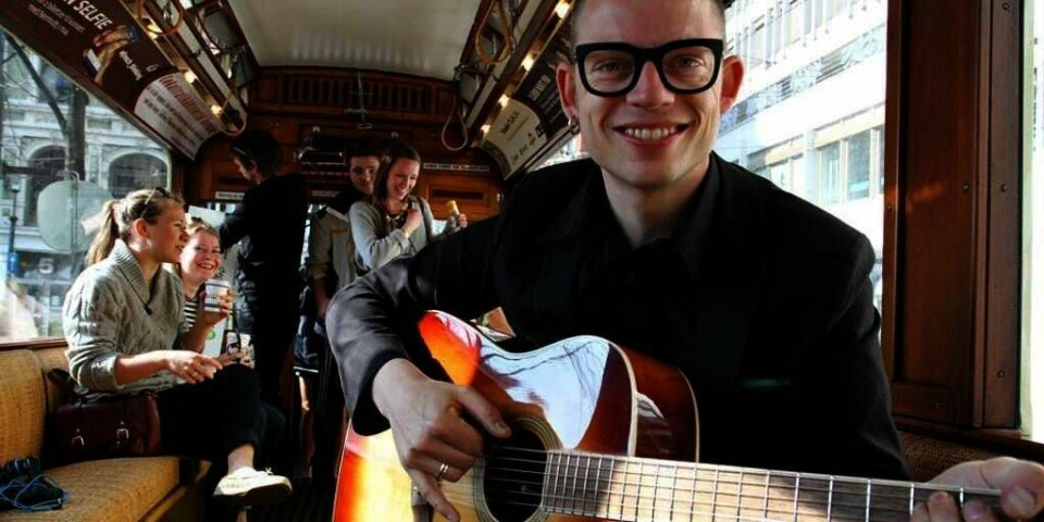 KLAR:Jarle Bernhoft er klar med sitt nye album «Islanders». Han gleder seg til å spille de nye låtene.