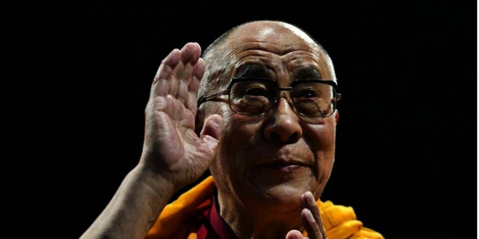 SKAPER DEBATT: Dalai Lama er navnet på Tibets statsoverhode. Tenzin Gyatso er den 14. Dalai Lama. Neste måned besøker han Norge.