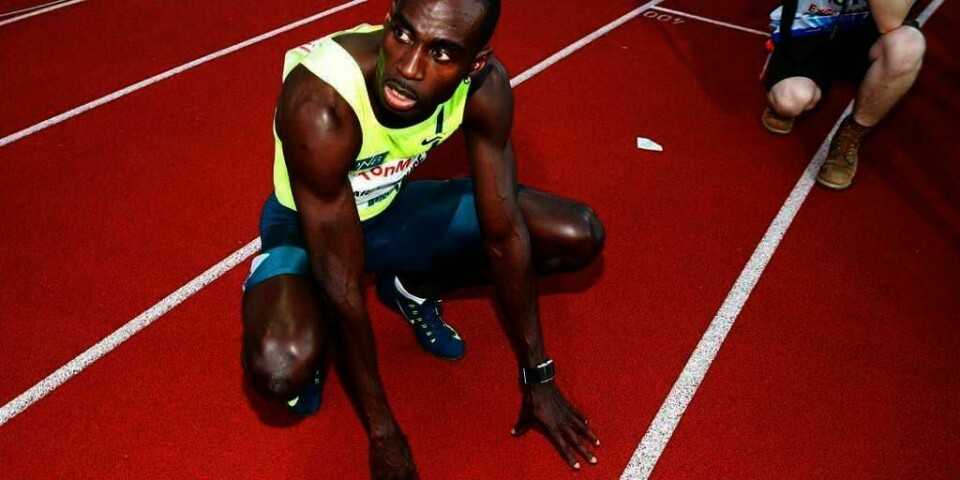 SLITEN: Jaysuma Saidy Ndure klarte ikke under 10 sekunder på 100 meter i Bislett Games onsdag.