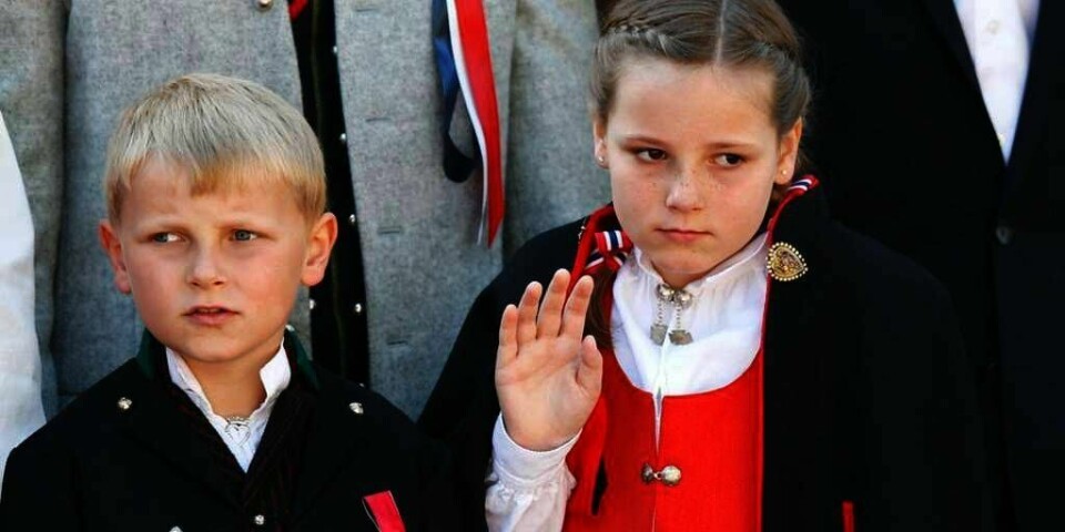 SKOLE: Prins Sverre Magnus og prinsesse Ingrid Alexandra skal gå privatskoler til høsten.