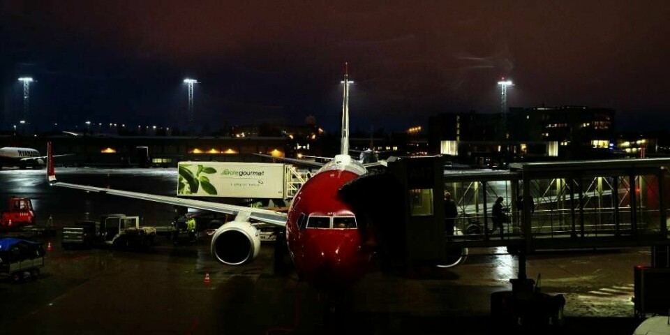 STILLE:  Norwegian sine fly står stille i dag. Det er konflikt mellom ansatte og selskapet.