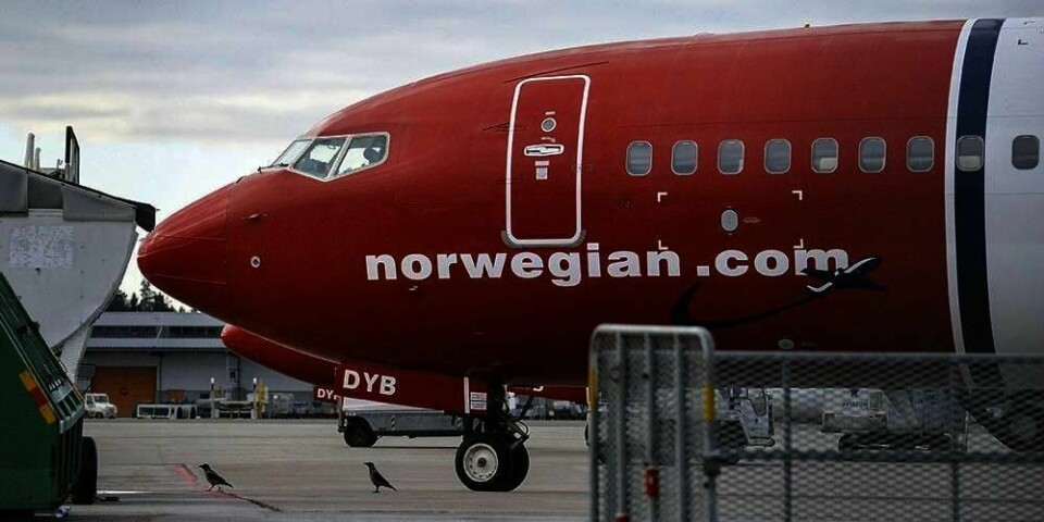 PÅ BAKKEN: Flyverne i Norwegian streiker. Hver dag er det nesten 35.000 passasjerer som ikke får flydd.