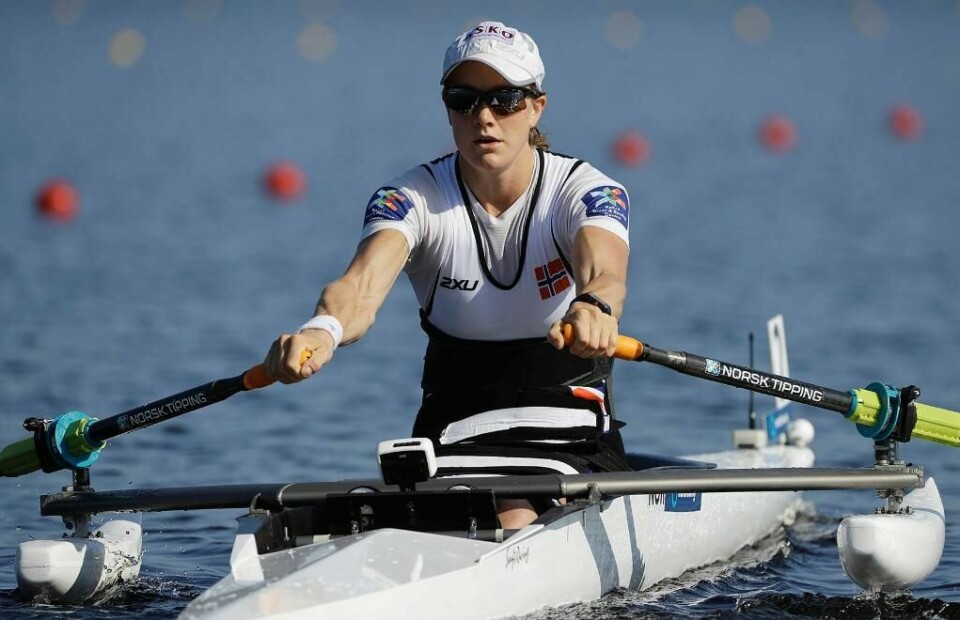 GULL: Birgit Skarstein var best i VM i roing i Florida i USA.