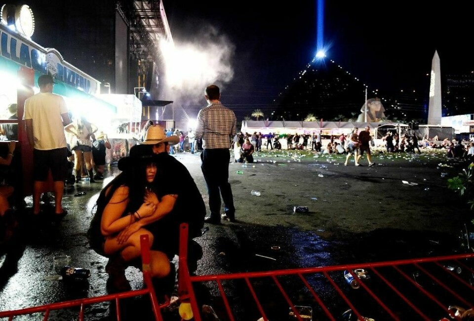 SKYTING: En festival i Las Vegas i USA ble angrepet.