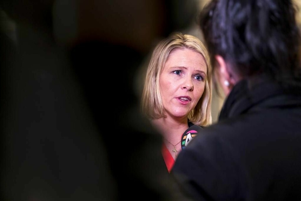 NEI: Sylvi Listhaug vil ha færre flyktninger til Norge. Regjeringen kutter også i kvoteflyktninger.