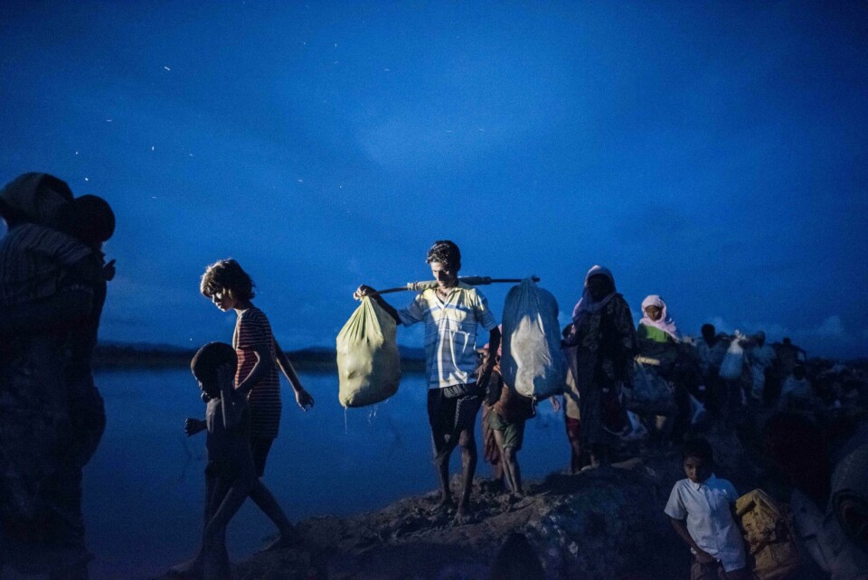 FLYKTER: Rohingyaer har flyktet fra Myanmar siden august. Nå kan de få komme tilbake.