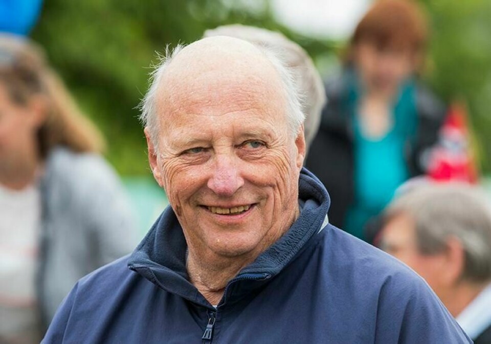 BEDRE: Kong Harald får god behandling på sykehus i Oslo.