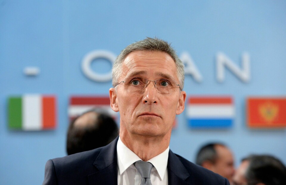 FORTSETTER: Jens Stoltenberg fortsetter som sjef for Nato.