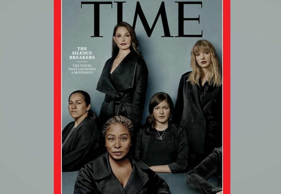 FORTALTE: De fortalte om seksuell trakassering og overgrep. Nå er de kåret til Årets person av Time Magazine.