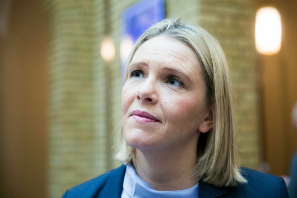 MINISTER: Sylvi Listhaug er innvandringsminister. Hun og Justisdepartementet skal finne en løsning for oktoberbarna. Det krever Stortinget at de gjør.