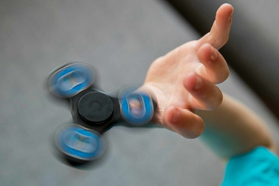SPINNER: Mange søkte på ordet «spinner» i 2017.