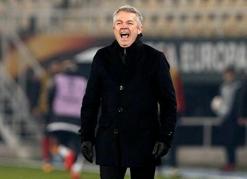 MOTSTAND: Rosenborg og trener Kåre Ingebrigtsen møter tøff motstand neste år. De skal spille mot Sarpsborg i første serierunde.