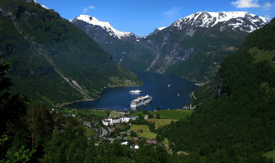 VESTLANDET: Folk på Vestlandet kan forvente å leve lenger. Bildet er fra Geiranger i Møre og Romsdal.