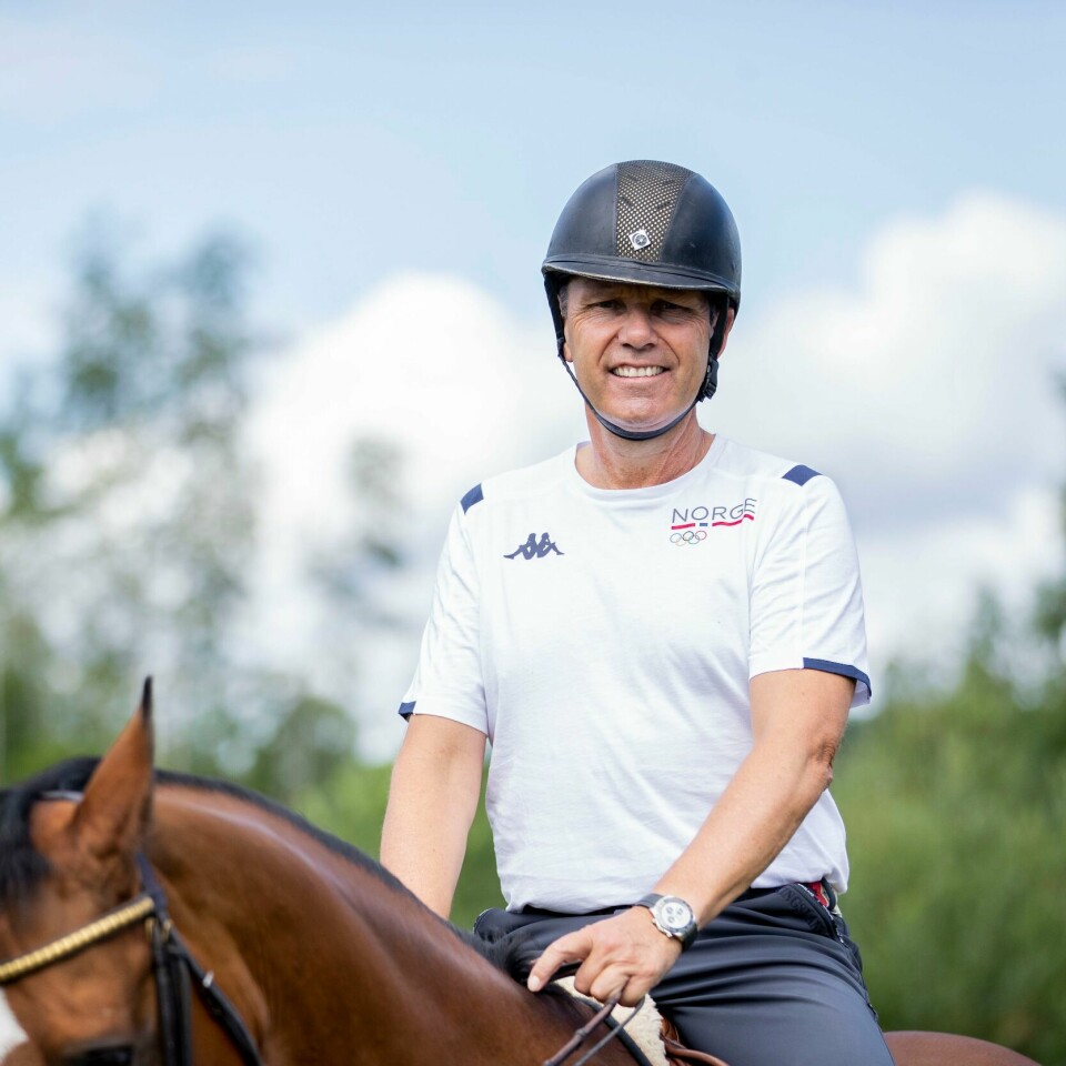 Geir Gulliksen vant mot sin egen datter under kvalifiseringen til De olympiske leker. Geir Gulliksen (61) ligger i hardtrening før avreise til OL i Tokyo. Foto: Beate Oma Dahle / NTB
