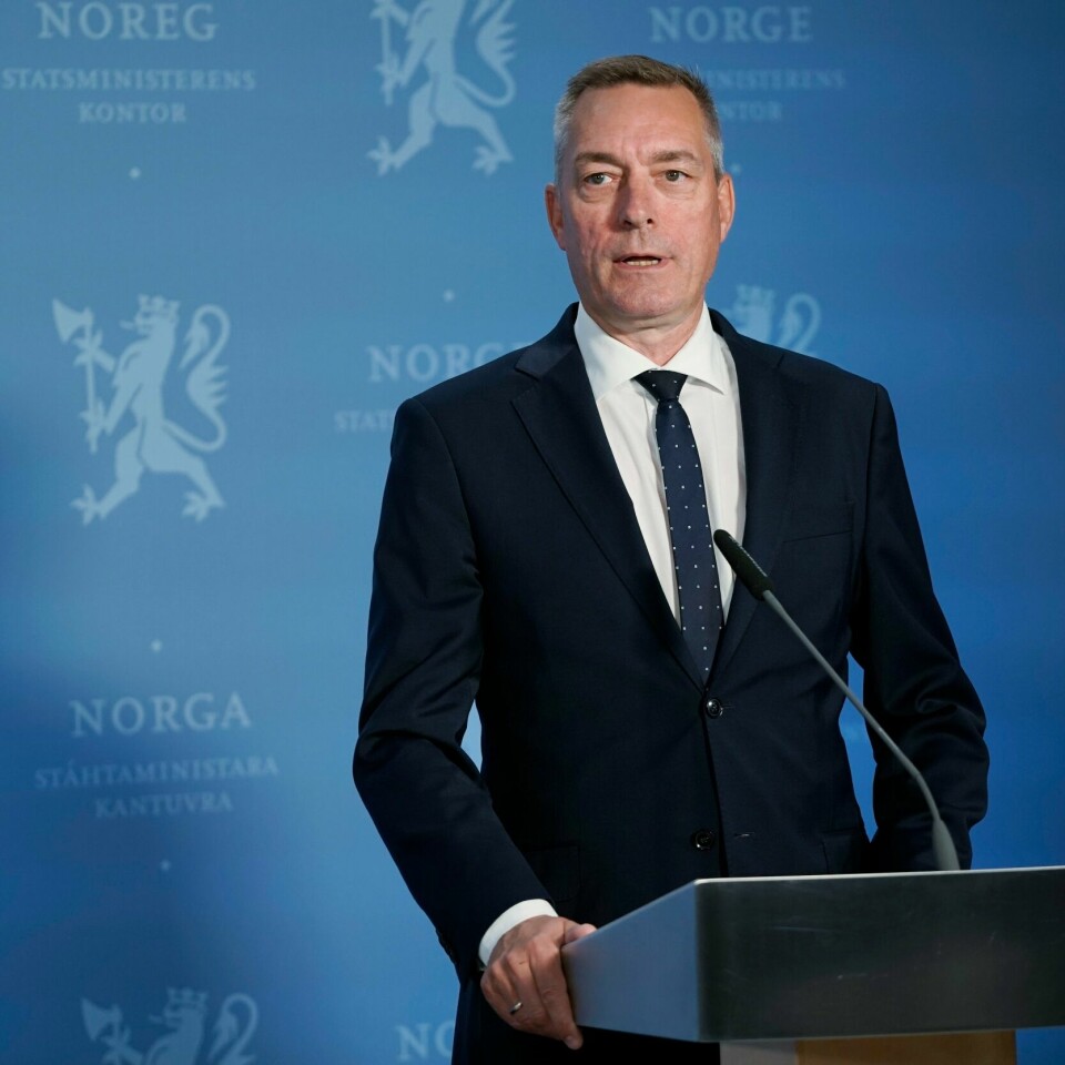 FORSVARET: Natt til mandag reiste det siste flyet med norsk personell fra Afghanistan. Her er forsvars-minister Frank Bakke-Jensen. Forsvarsminister Frank Bakke-Jensen på en pressekonferanse om Afghanistan.Foto: Stian Lysberg Solum / NTB