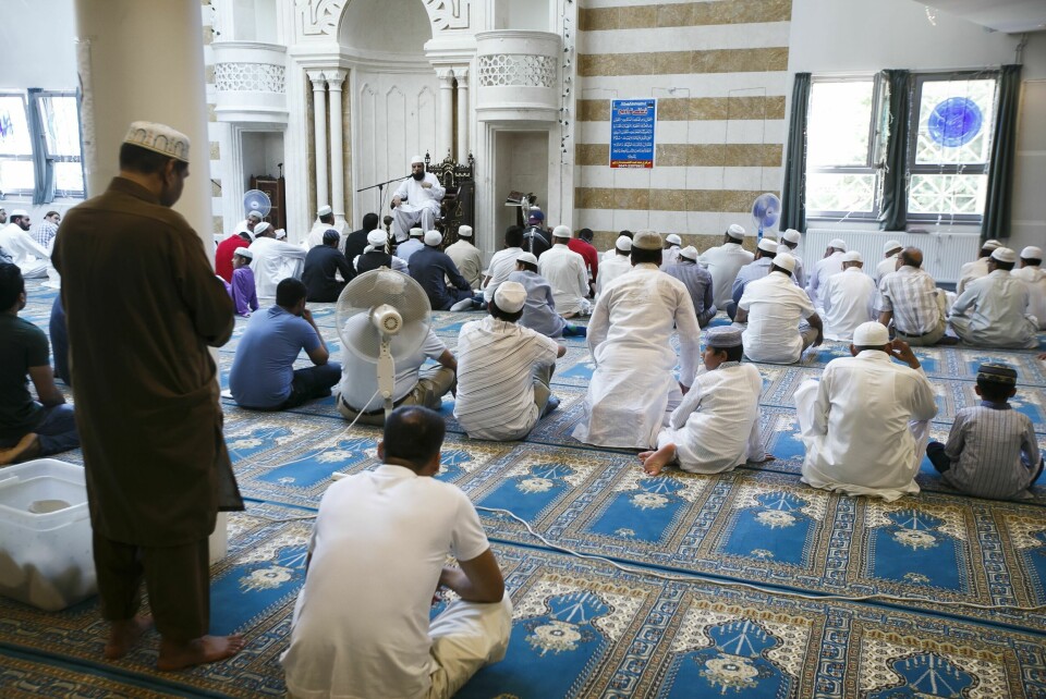 SUSPENDERT: En imam i Drammen er blitt suspendert etter hatefulle ytringer. Foto: Heiko Junge / NTB