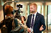 Helse- og omsorgsminister Bent Høie (H) sier at den siste tidens meningsmålinger oppleves som en motivasjon i Høyre. Foto: Beate Oma Dahle / NTB