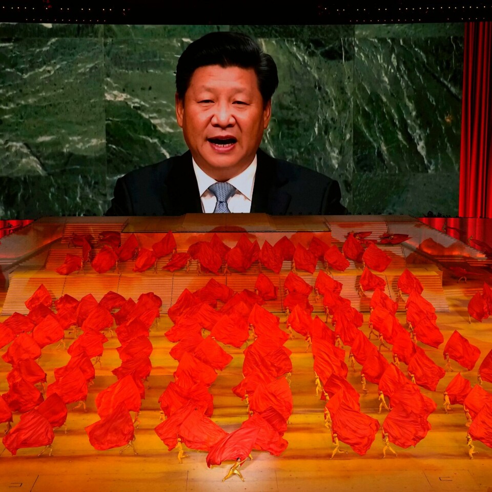 PRESIDENT: Xi Jinping er presidenten til nesten 1,4 milliarder mennesker. President Xi Jinping ønsker ikke å slutte seg til internasjonale forhandlinger om rustningskontroll, men har sagt at landet aldri vil sette i verk et førstelagsangrep med atomvåpen. Foto: Ng Han Guan / AP / NTB