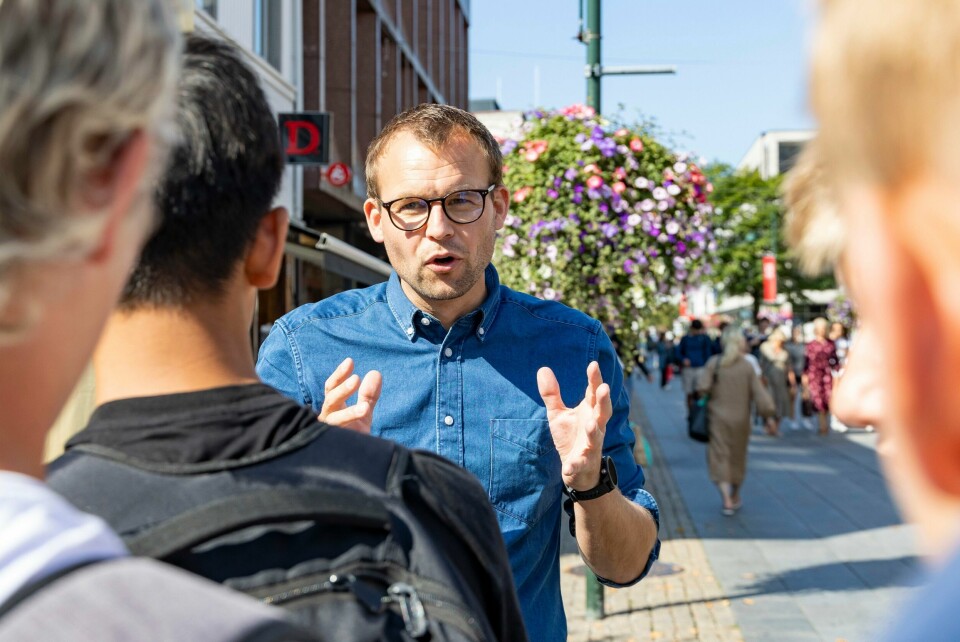 KRITISK: KrF-leder er kritisk til forslaget til Ap og SV. KrFs partileder Kjell Ingolf Ropstad sier han er lei seg i kjølvannet av Aftenpostens avsløringer om gratisbolig fra Stortinget. Foto: Tor Erik Schrøder / NTB
