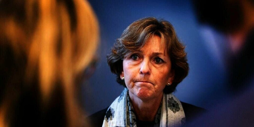 PASS PÅ: Lisbeth Hammer Krog er ordfører i Bærum. Hun ber folk passe på hva de sier.