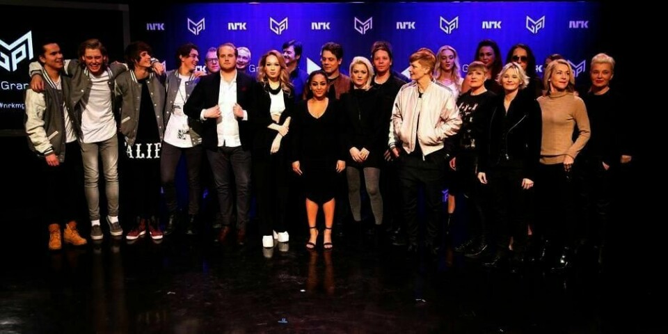 FINALISTER:  Ti finalister skal konkurrere om å bli Norges bidrag i Eurovision-finalen i Stockholm den 14. mai.