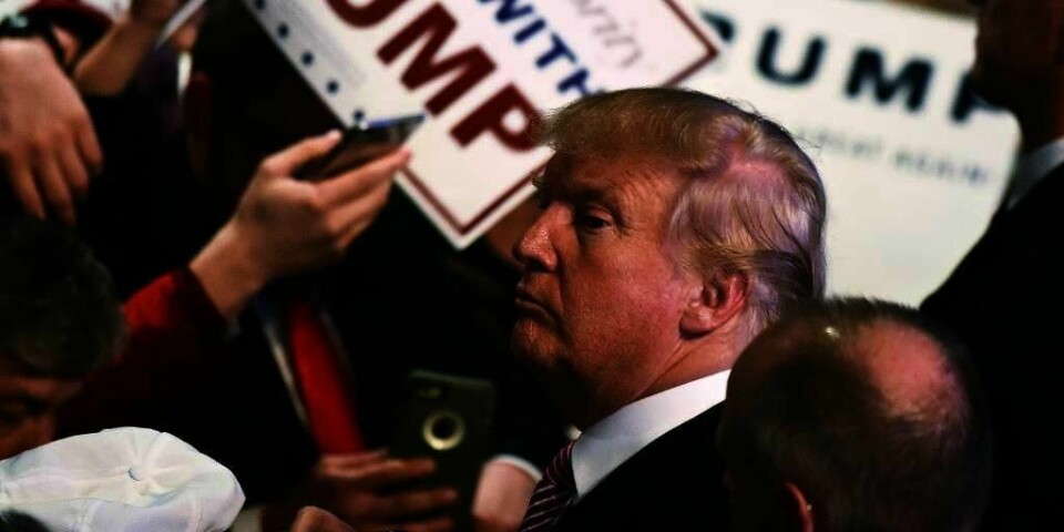 KJEFTER PÅ CRUZ: Donald Trump kjemper om å bli republikanernes president-kandidat. Nå hevder han at motstanderen, Ted Cruz, lyver om viktige saker.