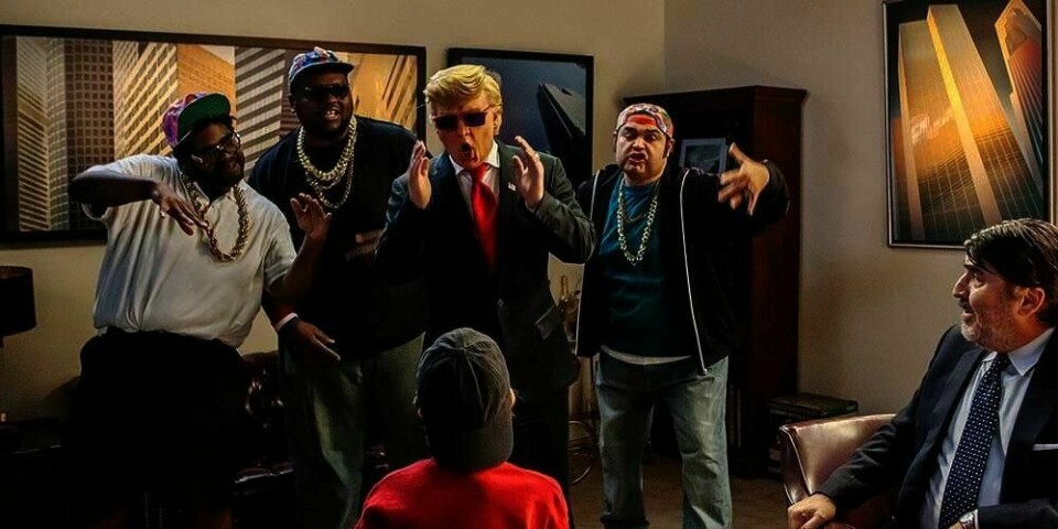 HUMOR: Donald Trump kan bli USAs neste president. Her har noen laget en komedie om forretningsmannen. Han spilles av selveste Johnny Depp.