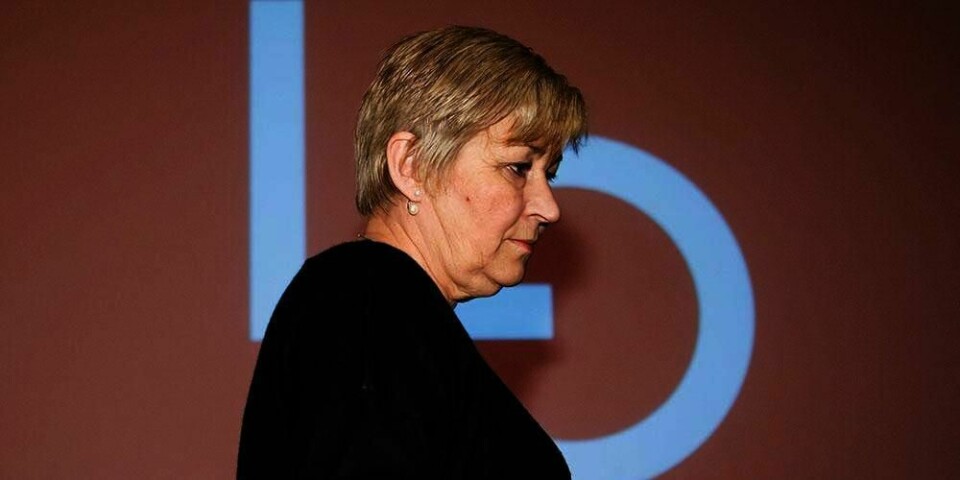 STRID:  Forbundene i LO er ikke enige om pensjon. Leder Gerd Kristiansen og sekretariatet fikk til et forslag. Men det fikk ikke nok stemmer på representantskaps-møtet.