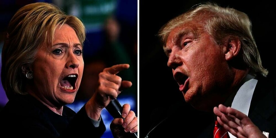 KAMP: Hillary Clinton og Donald Trump vil bli USAs neste president for hvert sitt parti.