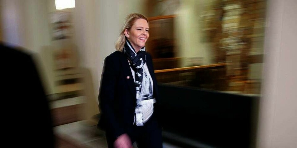 STRENGERE: Innvandrings-minister Sylvi Listhaug vil gi kommunene rett til å holde tilbake støtte til innvandrere. Det gjelder dem som ikke klarer å gjøre det bra nok i norsk.