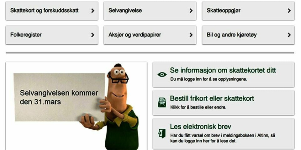 SKATT: 31. mars kan du sjekke om du får penger tilbake på skatten. Men husk å sjekke mer enn det.