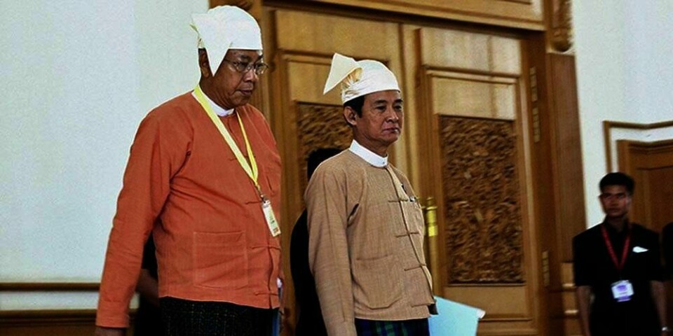 PRESIDENT: Htin Kyaw er ny president i Myanmar.