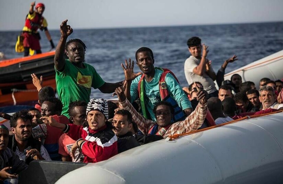 KRITISK: Europarådet er kritisk. Flere land vil ikke ta imot redningsbåter. – Det er feil, mener Europarådet.