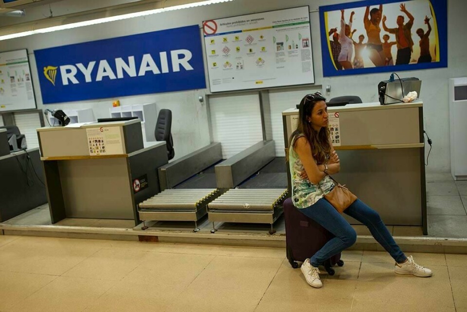 STREIK: Fredag streiker Ryanairs piloter i flere land i Europa.